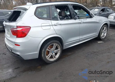 2013 BMW X3 xDrive35I z USA, uszkodzony, nr VIN 5UXWX7C52DL982428